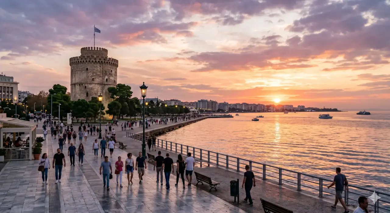 Thessaloniki City Centre — taxi transfer from Thessaloniki