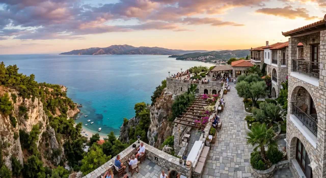 Blue Bay Hotel Afitos — private transfer from Thessaloniki Airport