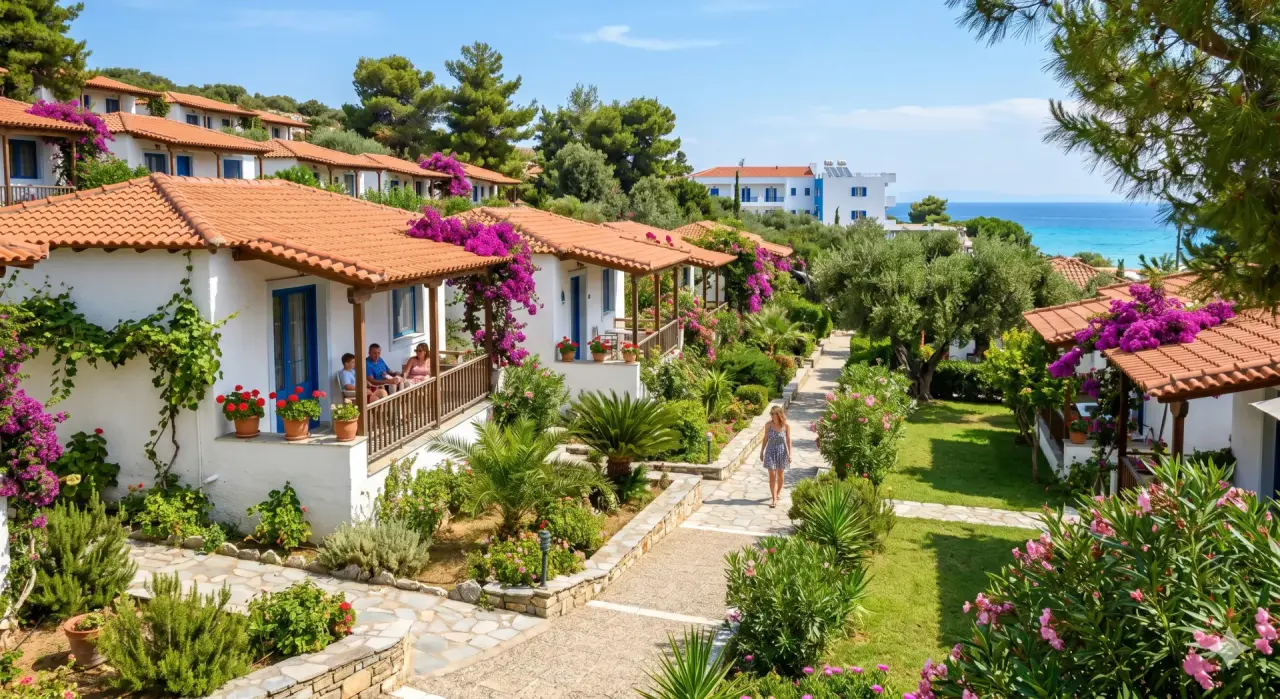 Blue Dolphin Hotel — Privattransfer ab Flughafen Thessaloniki