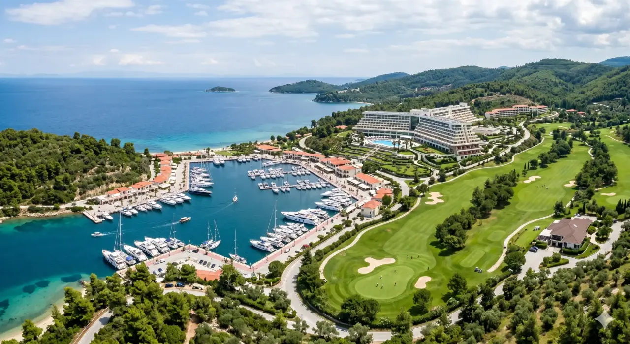 Porto Carras Grand Resort — private transfer from Thessaloniki Airport